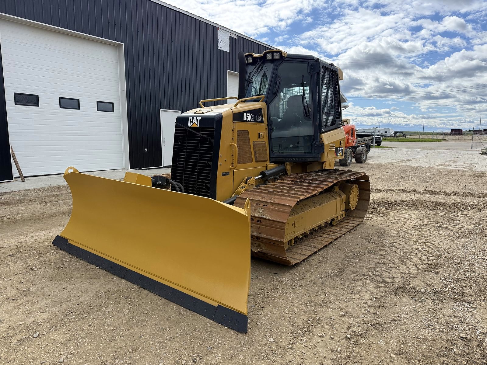 Caterpillar D5K2 LGP dozer at the group's shop