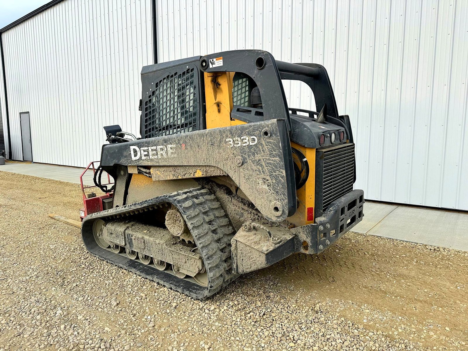 John Deere 333 compact track loader