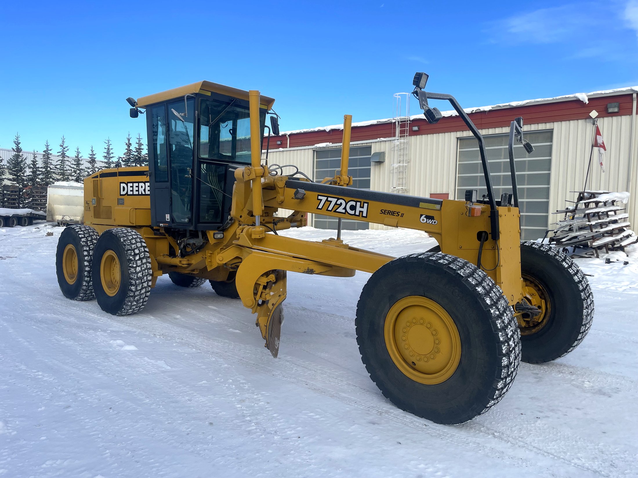 John Deere 772CH motor grader